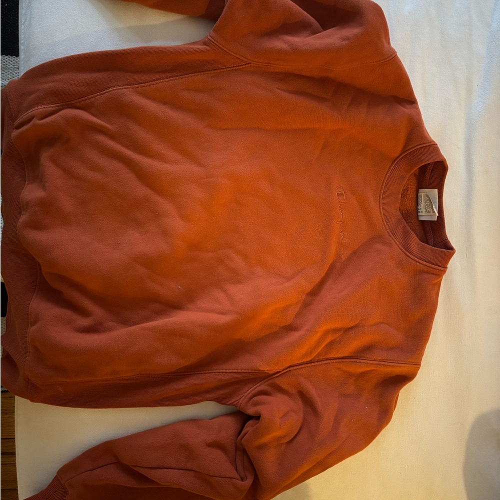 Champion Unisex Orange Sweater